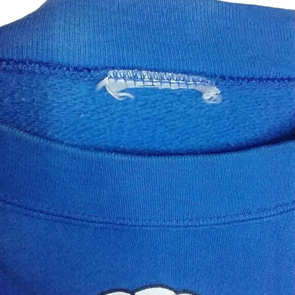 VTG 80s Alaska “Sumbitchen Weather” Sweatshirt XL Blue Polar Bear Single Stitch - Picture 9 of 10